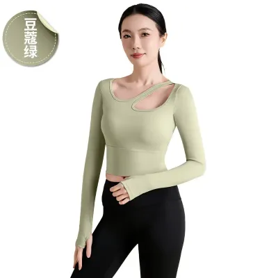 SPORTS AND FITNESS TOPS WITH CHEST PADS